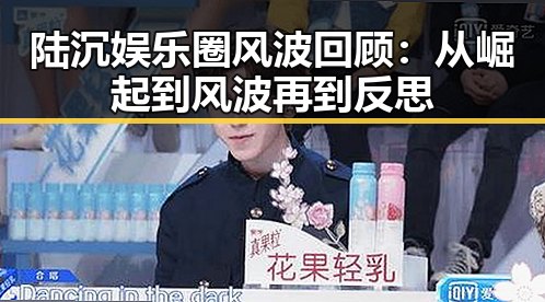 陆沉娱乐圈风波回顾：从崛起到风波再到反思